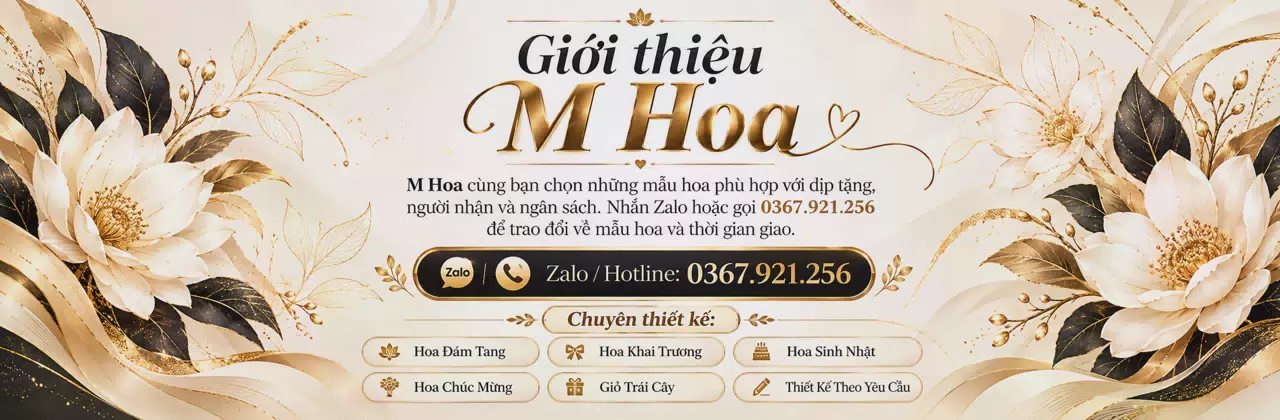 Ảnh bìa Shop hoa tươi Mộ Đức Quảng Ngãi - Gửi sự quan tâm qua từng món hoa